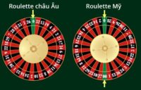 Phân biệt Roulette Mỹ và Roulette châu Âu